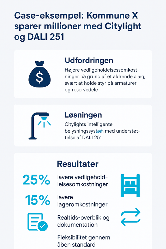 Fremtidssikret Gadebelysning med DALI 251