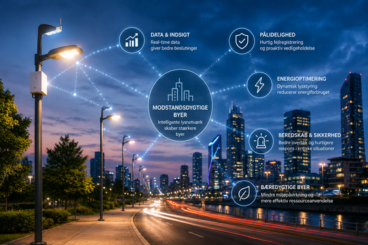 Smart belysning som en del af fremtidens digitale infrastruktur