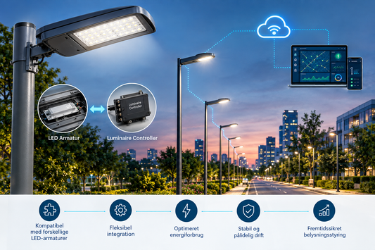 Kompatibilitet mellem luminaire controllere og moderne LED-armaturer