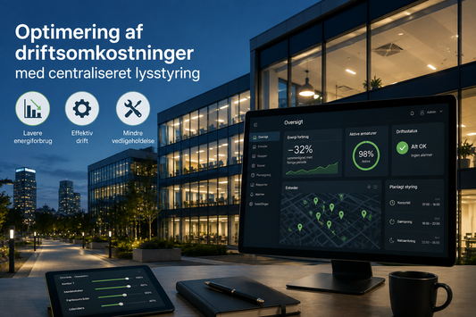 Optimering af driftsomkostninger med centraliseret lysstyring