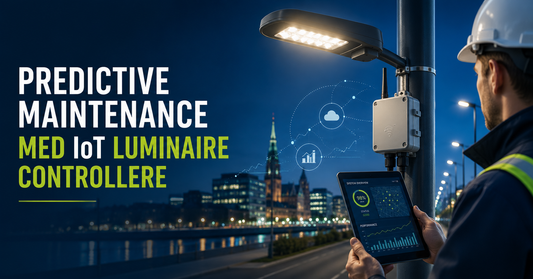 Fordelene ved predictive maintenance med IoT luminaire controllere