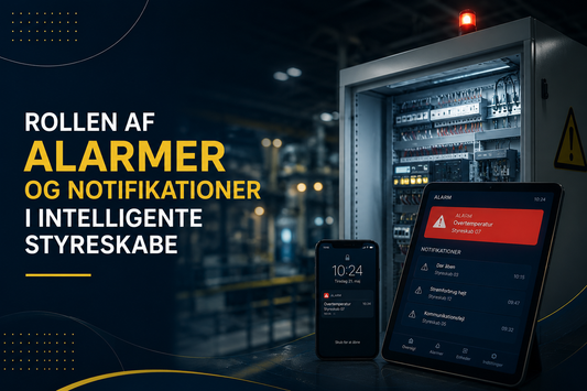 Rollen af alarmer og notifikationer i intelligente styreskabe