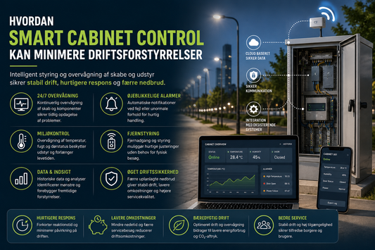Hvordan smart cabinet control kan minimere driftsforstyrrelser