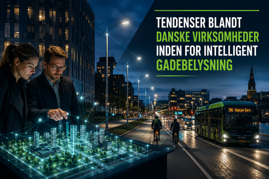 Tendenser blandt danske virksomheder inden for intelligent gadebelysning