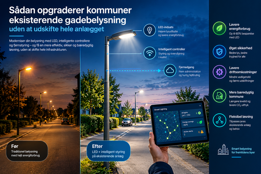 Smart belysning for fremtidens byer